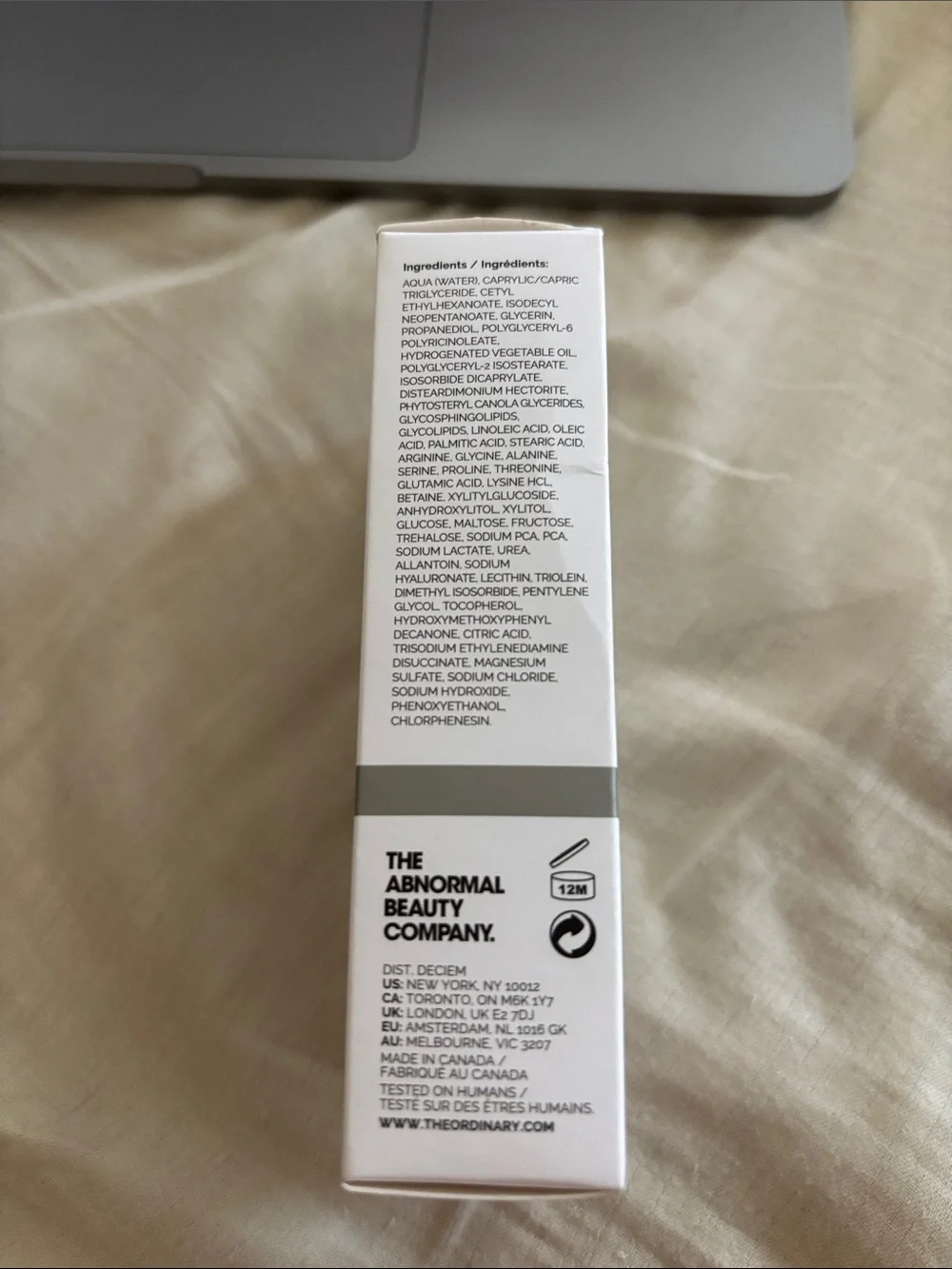 The Ordinary White Moisturizing Factors + PhytoCeramides